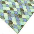 Load image into Gallery viewer, 100% Cotton Japanese Style Bronzing Fabric Flower Printed Fabric -