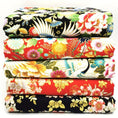 Load image into Gallery viewer, 100% Cotton Japanese Style Bronzing Fabric Flower Printed Fabric -