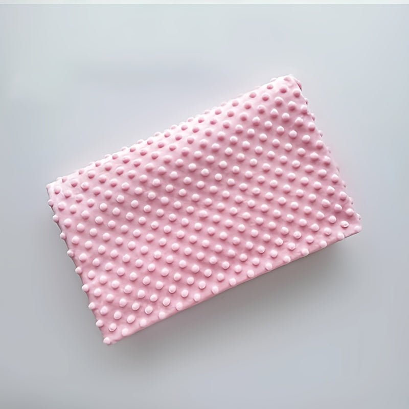 160x50cm Pack Polyester Plush Fleece Fabric, Solid Color Precut Soft Dot Velveteen Material, Machine Washable, for DIY Crafts, Quilting, and Stuffed Animal Projects -