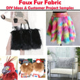 Load image into Gallery viewer, 1pc, Half Yard Faux Fur | 45.72cm X 160.02cm Inch | DIY Projects, Craft Supply, Costume, Decoration, Upholstery -