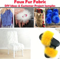Load image into Gallery viewer, 1pc, Half Yard Faux Fur | 45.72cm X 160.02cm Inch | DIY Projects, Craft Supply, Costume, Decoration, Upholstery -