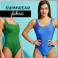 Load image into Gallery viewer, 1pc Nylon Spandex Fabric by The Yard, Swimwear Activewear Fabric, 4 - Way Stretch Fabric for Sports, Dance, Yoga, Table Cloth, Swimsuit Fabric (152.4cm Wide) -