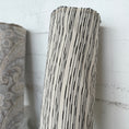 Load image into Gallery viewer, Black and White Stripe Jacquard Upholstery Fabric