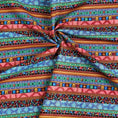 Load image into Gallery viewer, African Ethnic Style Printed Cotton Fabric, Geometric Pattern -
