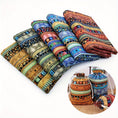 Load image into Gallery viewer, African Ethnic Style Printed Cotton Fabric, Geometric Pattern -
