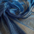 Load image into Gallery viewer, Blue Metallic Fabric, Handmade DIY Fabric Diy Tulle For Sewing Apparel Costumes Craft -