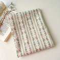 Load image into Gallery viewer, Cotton Floral Print Fabric, Pastoral Style -