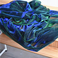 Load image into Gallery viewer, Gradient Two - Tone Laser Texture See - Through Mesh Fabric -