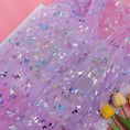 Load image into Gallery viewer, Heat Transfer Colorful Butterfly Gauze Tulle Fabric, Suitable for Handmade Bows, Shoe and Clothing Accessories, Photo Background, etc -