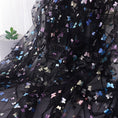 Load image into Gallery viewer, Heat Transfer Colorful Butterfly Gauze Tulle Fabric, Suitable for Handmade Bows, Shoe and Clothing Accessories, Photo Background, etc -