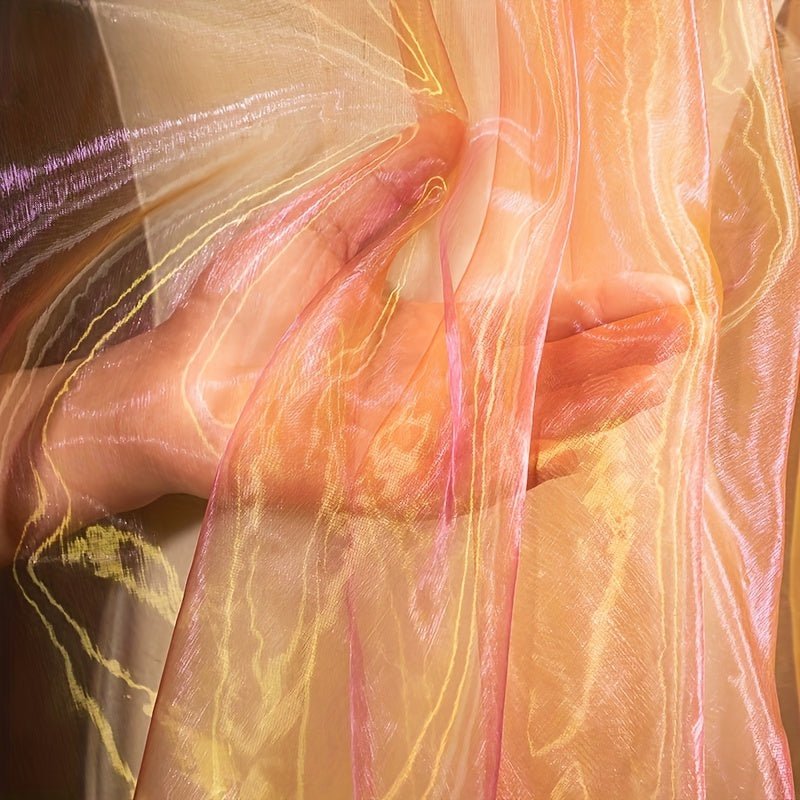 Laser Gradient Organza Tulle Fabric -