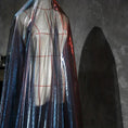Load image into Gallery viewer, LasilkFabric Gradient Two - color Mesh Fabric, Laser Texture Fabric Long Skirt Shawl Creative Handmade Fabric -