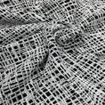 Load image into Gallery viewer, LasilkFabric Luxury High - end Collection Black and White Textured Upholstery Fabric -