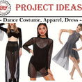 Load image into Gallery viewer, Lightweight Sheer Power Mesh Fabric - 4 - Way Stretch, Nylon Spandex Blend, 152.4cm Wide, Machine Washable - Ideal for DIY Crafts & Sewing Projects -