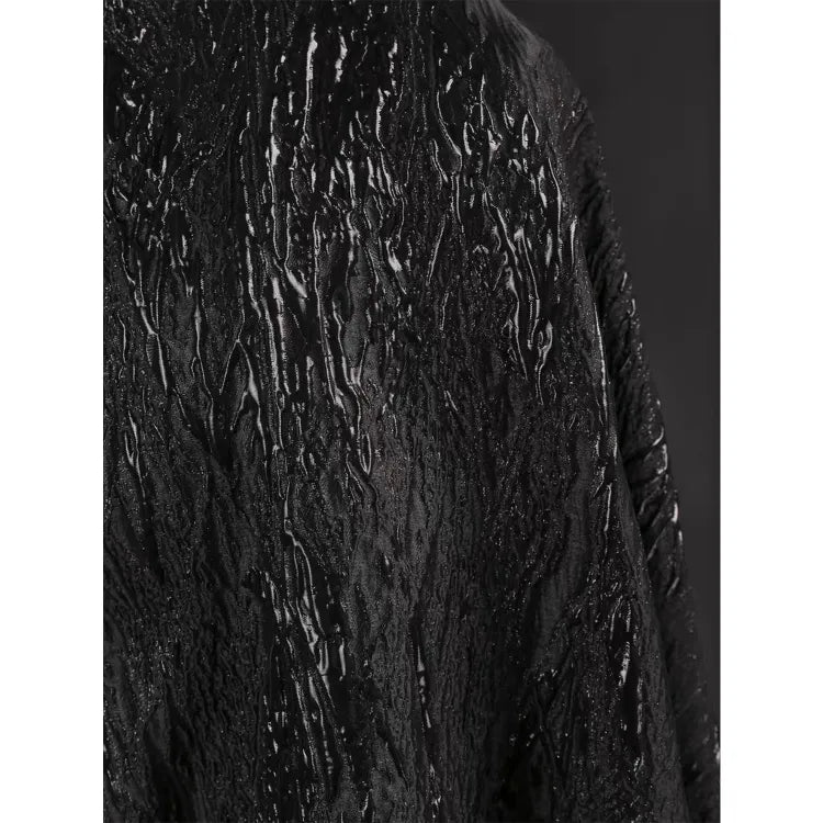 Liquid Flow Ruffle Jacquard Design, Designer Fabrics -