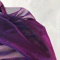 Load image into Gallery viewer, Luxurious Purple & Blue Ombre Shiny Laser Illusion Lace Mesh Tulle Fabric -