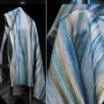 Load image into Gallery viewer, Peacock Style Wool Tweed, Designer Fabrics -