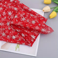 Load image into Gallery viewer, Snowflake Tulle Fabric, Suitable For Christmas Party Decoration Scene Decoration, Multi - purpose. -