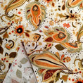 Load image into Gallery viewer, TC Bohemian Vintage Paisley Digital Printed Fabric -