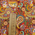 Load image into Gallery viewer, TC Bohemian Vintage Paisley Digital Printed Fabric -