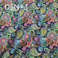 Load image into Gallery viewer, TC Bohemian Vintage Paisley Digital Printed Fabric -