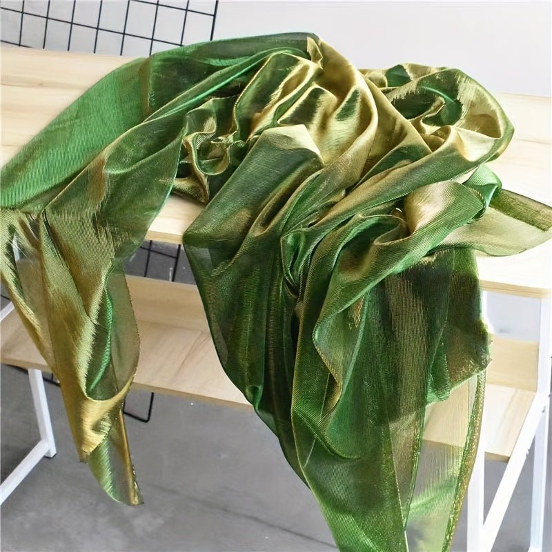 Two - color Mesh Fabric, See - through Fabric Creative Handmade Fabric For Wedding Dress Curtain -