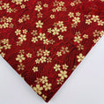 Load image into Gallery viewer, 100% Cotton Japanese Style Bronzing Fabric Flower Printed Fabric - 
