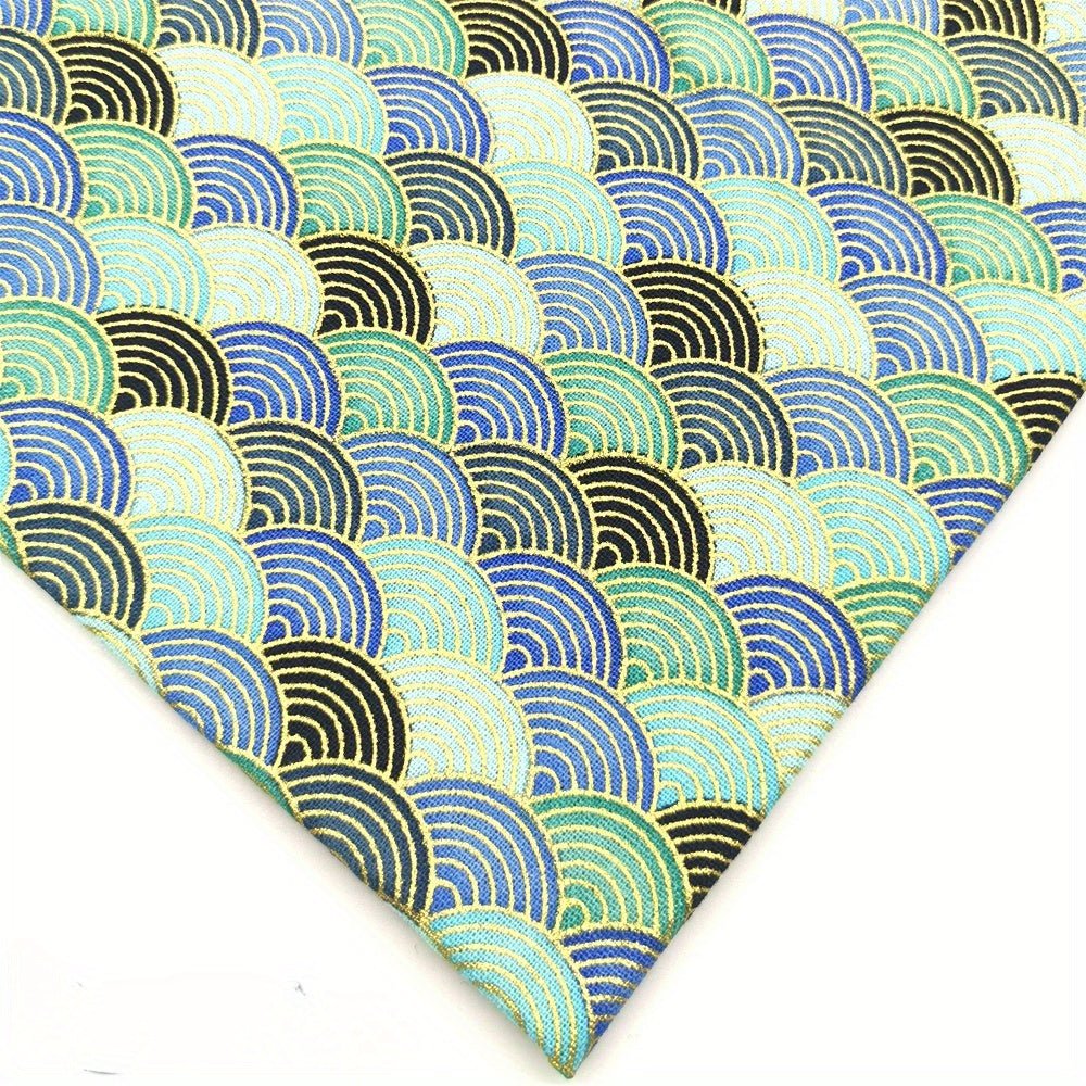 100% Cotton Japanese Style Bronzing Fabric Flower Printed Fabric - 