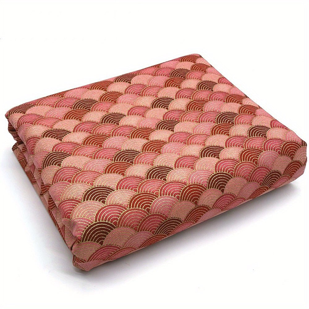 100% Cotton Japanese Style Bronzing Fabric Flower Printed Fabric - 