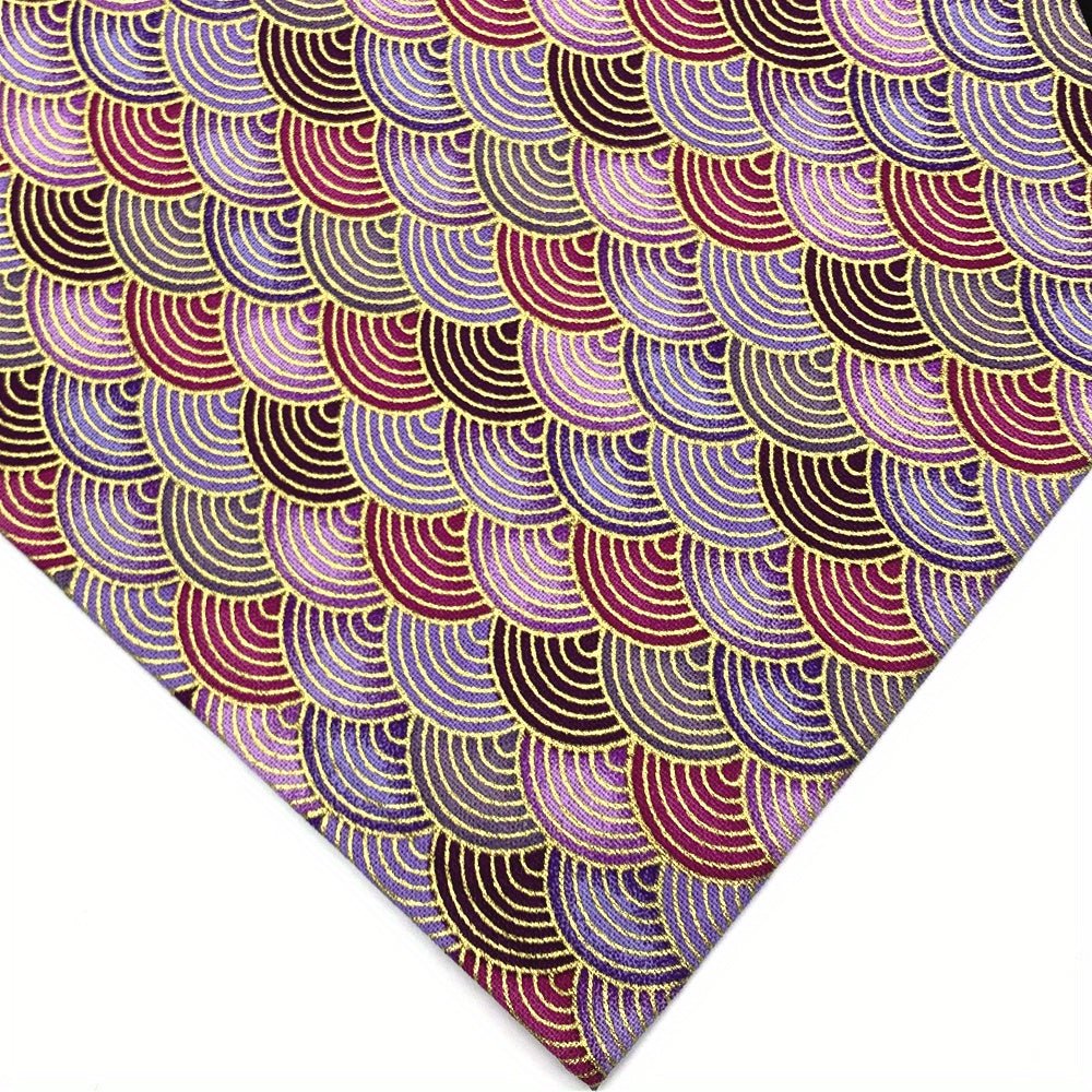 100% Cotton Japanese Style Bronzing Fabric Flower Printed Fabric - 