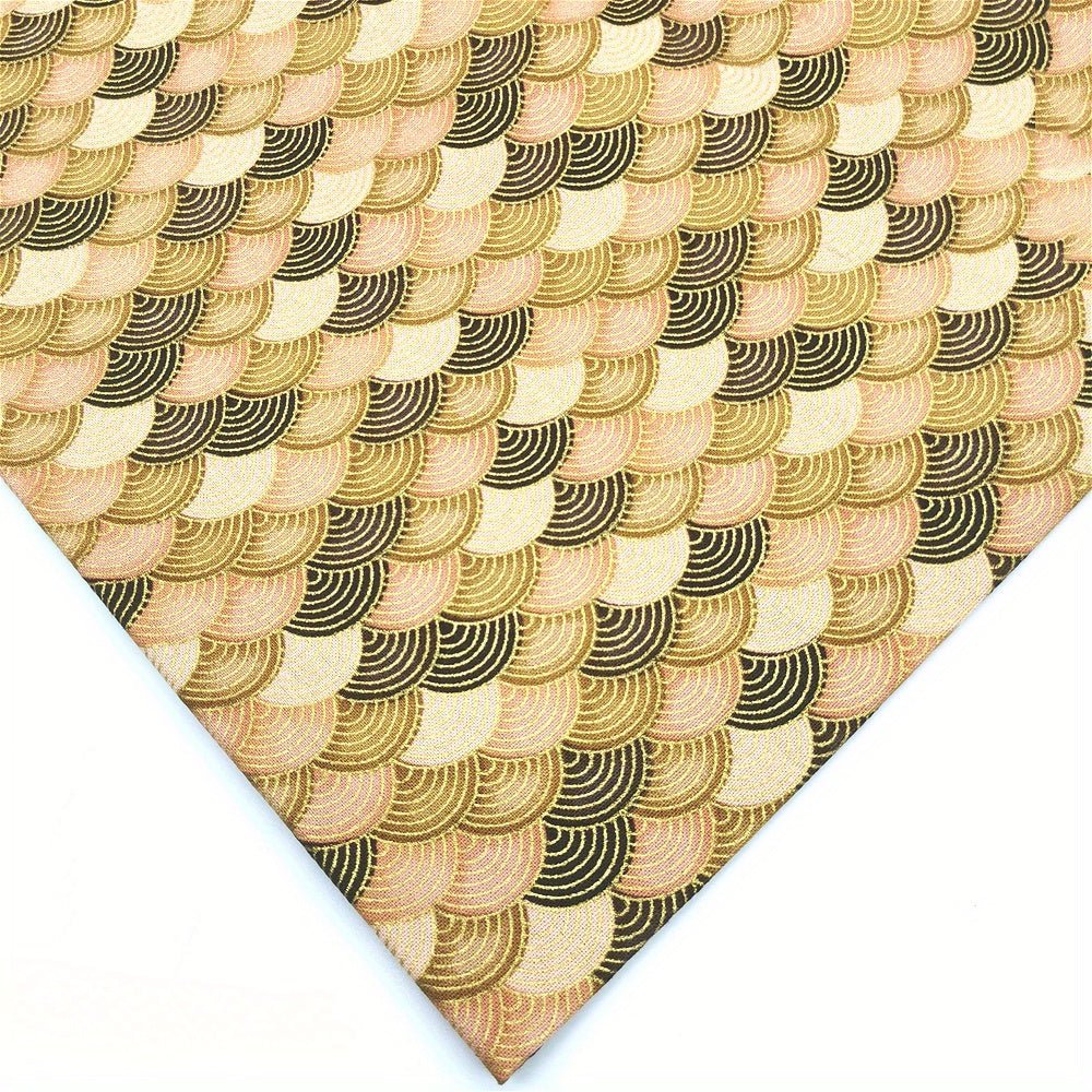 100% Cotton Japanese Style Bronzing Fabric Flower Printed Fabric - 