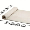 Load image into Gallery viewer, 100% Cotton Natural Unbleached Muslin Fabric - 
