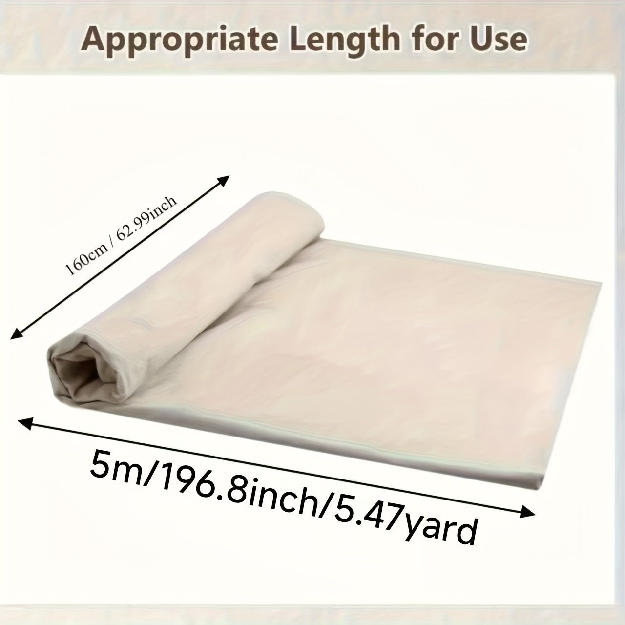 100% Cotton Natural Unbleached Muslin Fabric - 