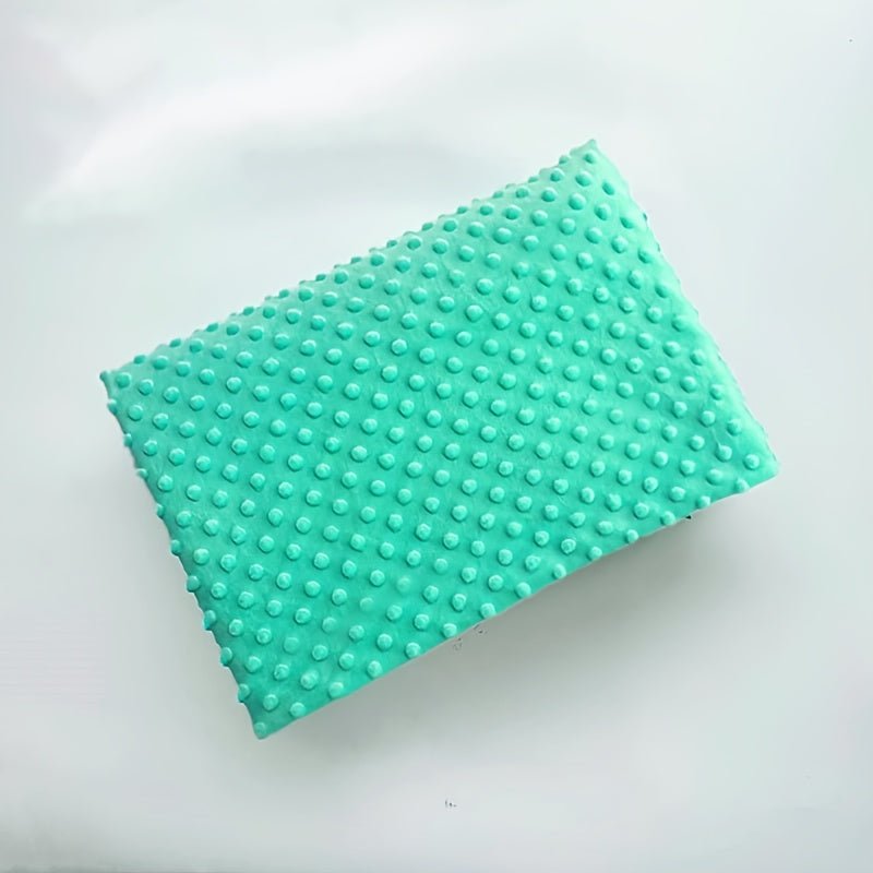 160x50cm Pack Polyester Plush Fleece Fabric, Solid Color Precut Soft Dot Velveteen Material, Machine Washable, for DIY Crafts, Quilting, and Stuffed Animal Projects - 