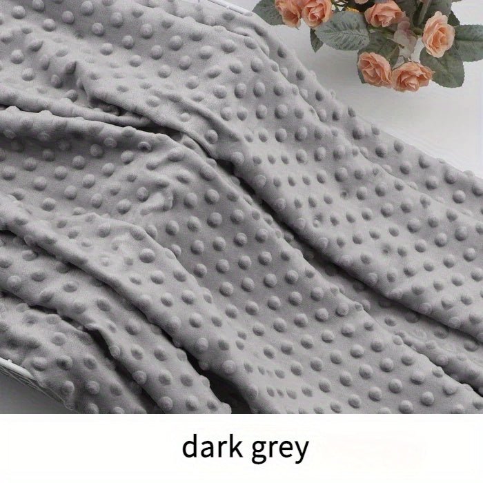 160x50cm Pack Polyester Plush Fleece Fabric, Solid Color Precut Soft Dot Velveteen Material, Machine Washable, for DIY Crafts, Quilting, and Stuffed Animal Projects - 
