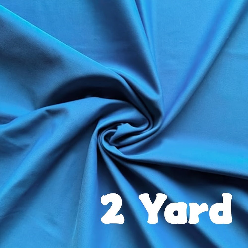 1pc Nylon Spandex Fabric by The Yard, Swimwear Activewear Fabric, 4 - Way Stretch Fabric for Sports, Dance, Yoga, Table Cloth, Swimsuit Fabric (152.4cm Wide) - 