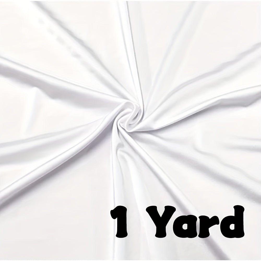 1pc Nylon Spandex Fabric by The Yard, Swimwear Activewear Fabric, 4 - Way Stretch Fabric for Sports, Dance, Yoga, Table Cloth, Swimsuit Fabric (152.4cm Wide) - 