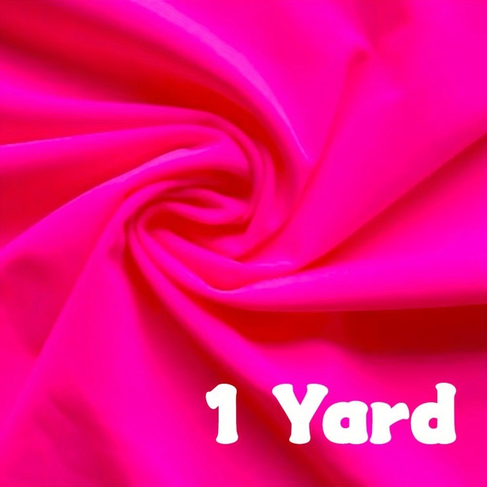 1pc Nylon Spandex Fabric by The Yard, Swimwear Activewear Fabric, 4 - Way Stretch Fabric for Sports, Dance, Yoga, Table Cloth, Swimsuit Fabric (152.4cm Wide) - 