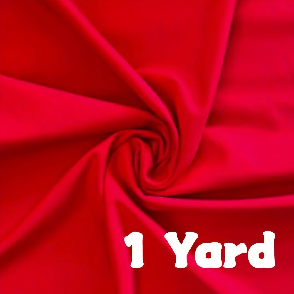 1pc Nylon Spandex Fabric by The Yard, Swimwear Activewear Fabric, 4 - Way Stretch Fabric for Sports, Dance, Yoga, Table Cloth, Swimsuit Fabric (152.4cm Wide) - 