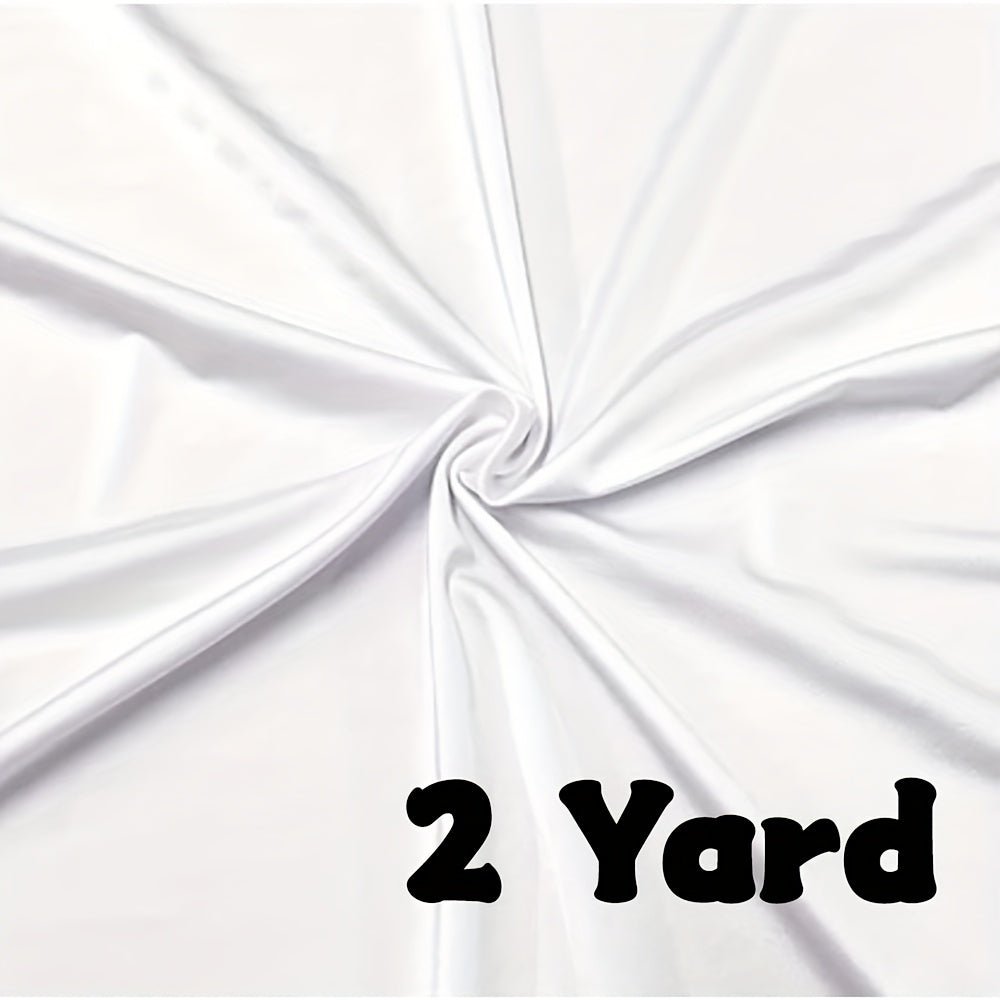 1pc Nylon Spandex Fabric by The Yard, Swimwear Activewear Fabric, 4 - Way Stretch Fabric for Sports, Dance, Yoga, Table Cloth, Swimsuit Fabric (152.4cm Wide) - 