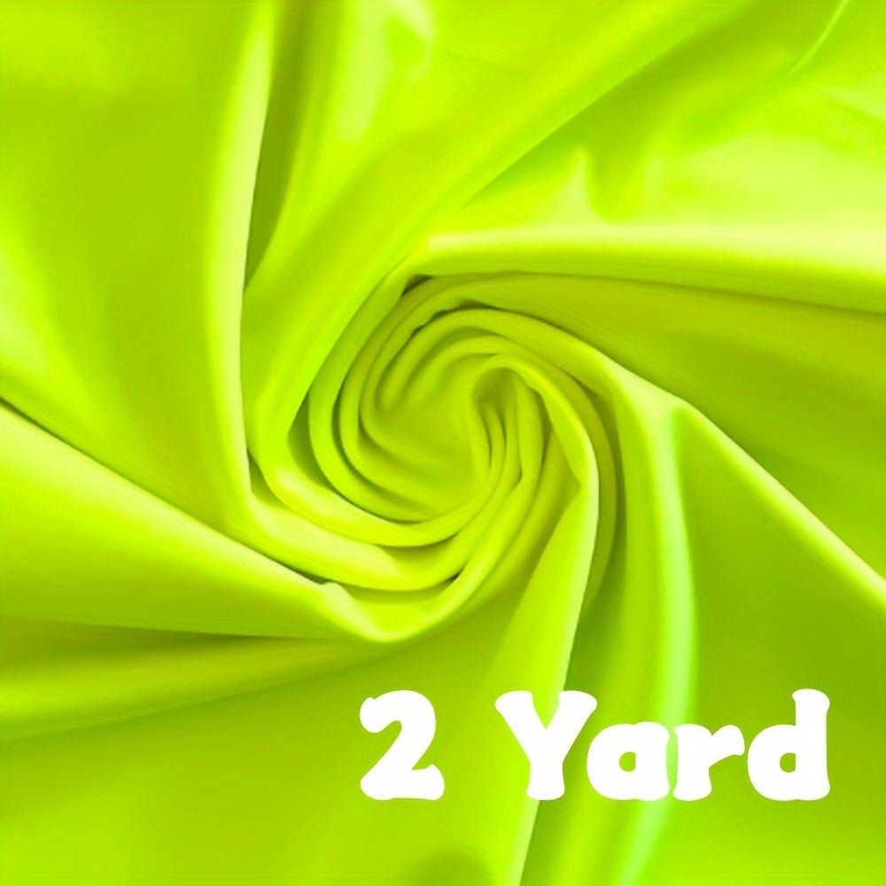 1pc Nylon Spandex Fabric by The Yard, Swimwear Activewear Fabric, 4 - Way Stretch Fabric for Sports, Dance, Yoga, Table Cloth, Swimsuit Fabric (152.4cm Wide) - 