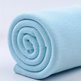 Load image into Gallery viewer, 1pc Soft Cotton Roll for Clothing Repairs - Ribbed Cuff, Neckline, Collar & Pants Seam Fixing Cloth in Assorted Colors (Pink, Blue, Green, Beige, Purple, Orange, Brown) - Pre - Cut DIY Sewing Accessories, Sewing Supplies Accessories - 

