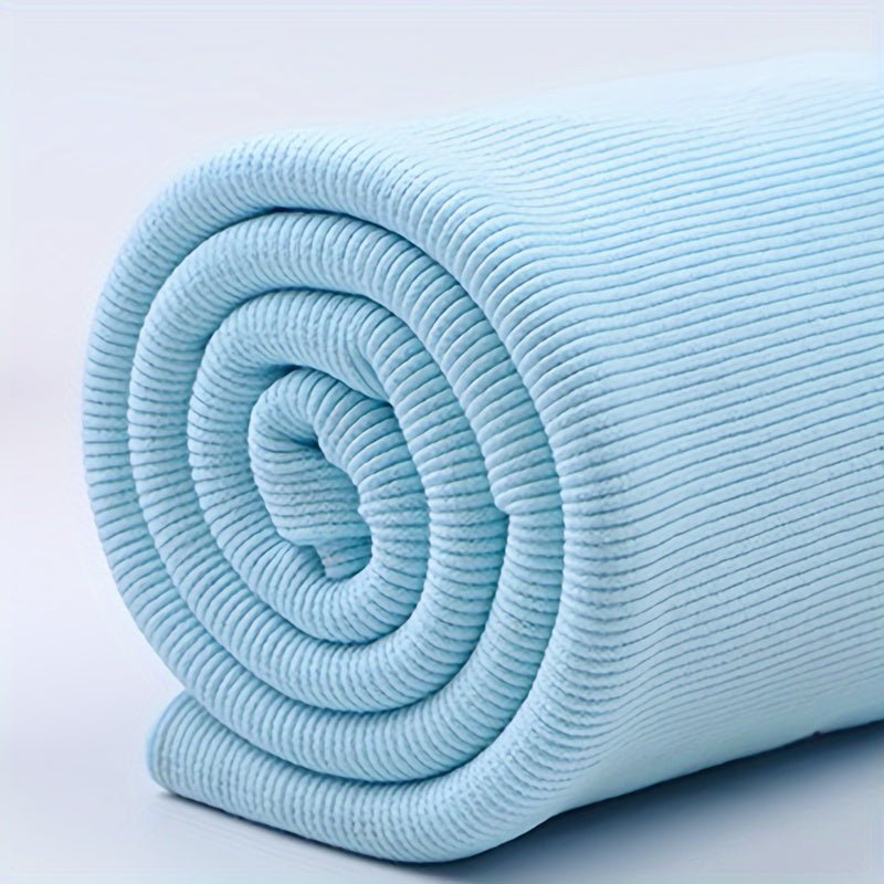 1pc Soft Cotton Roll for Clothing Repairs - Ribbed Cuff, Neckline, Collar & Pants Seam Fixing Cloth in Assorted Colors (Pink, Blue, Green, Beige, Purple, Orange, Brown) - Pre - Cut DIY Sewing Accessories, Sewing Supplies Accessories - 