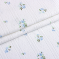 Load image into Gallery viewer, Cotton pointelle knit fabric with openwork texture, view 6
