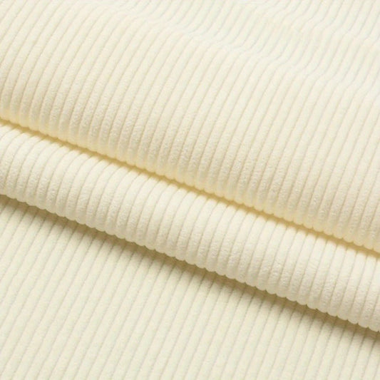 50Cm X 150Cm/19.69Inch * 59.06Inch Corduroy Fabric Sewn Coat Skirt Pillowcase Sheet Set of Clothes Lining Household Textiles DIY Fabric - 