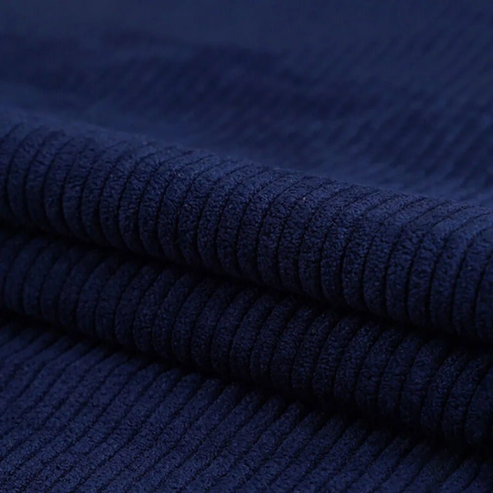 50Cm X 150Cm/19.69Inch * 59.06Inch Corduroy Fabric Sewn Coat Skirt Pillowcase Sheet Set of Clothes Lining Household Textiles DIY Fabric - 