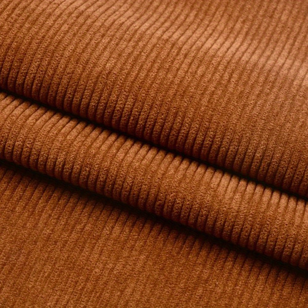 50Cm X 150Cm/19.69Inch * 59.06Inch Corduroy Fabric Sewn Coat Skirt Pillowcase Sheet Set of Clothes Lining Household Textiles DIY Fabric - 