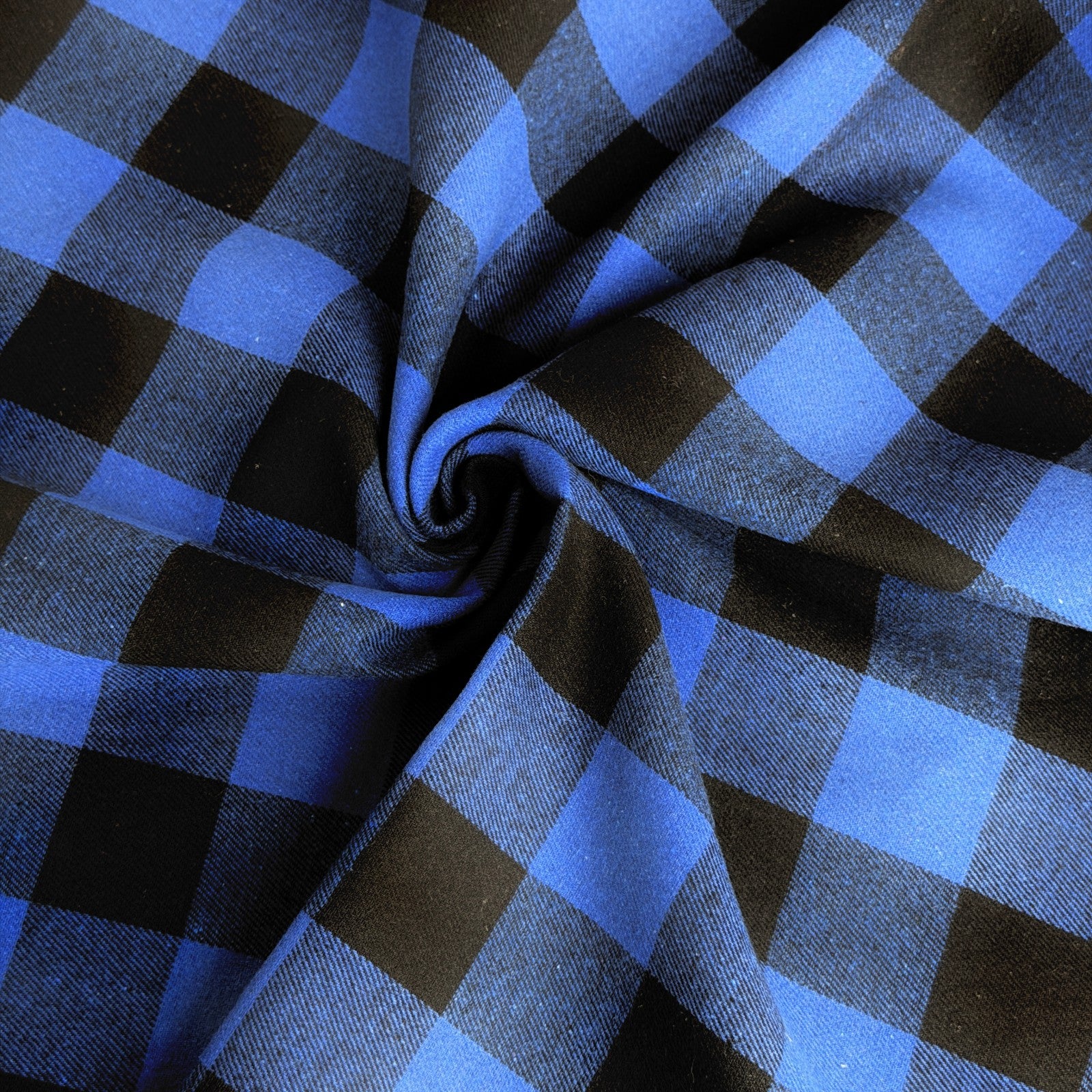 Plaid Cotton Flannel by the Yard