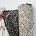 Load image into Gallery viewer, Double-Sided Diamond Lattice Jacquard Fabric
