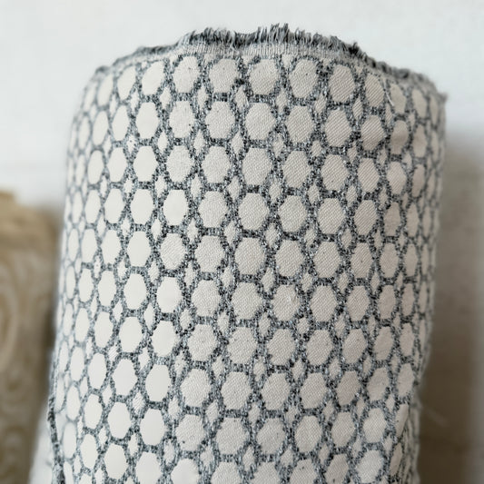 Honeycomb Jacquard Upholstery Fabric